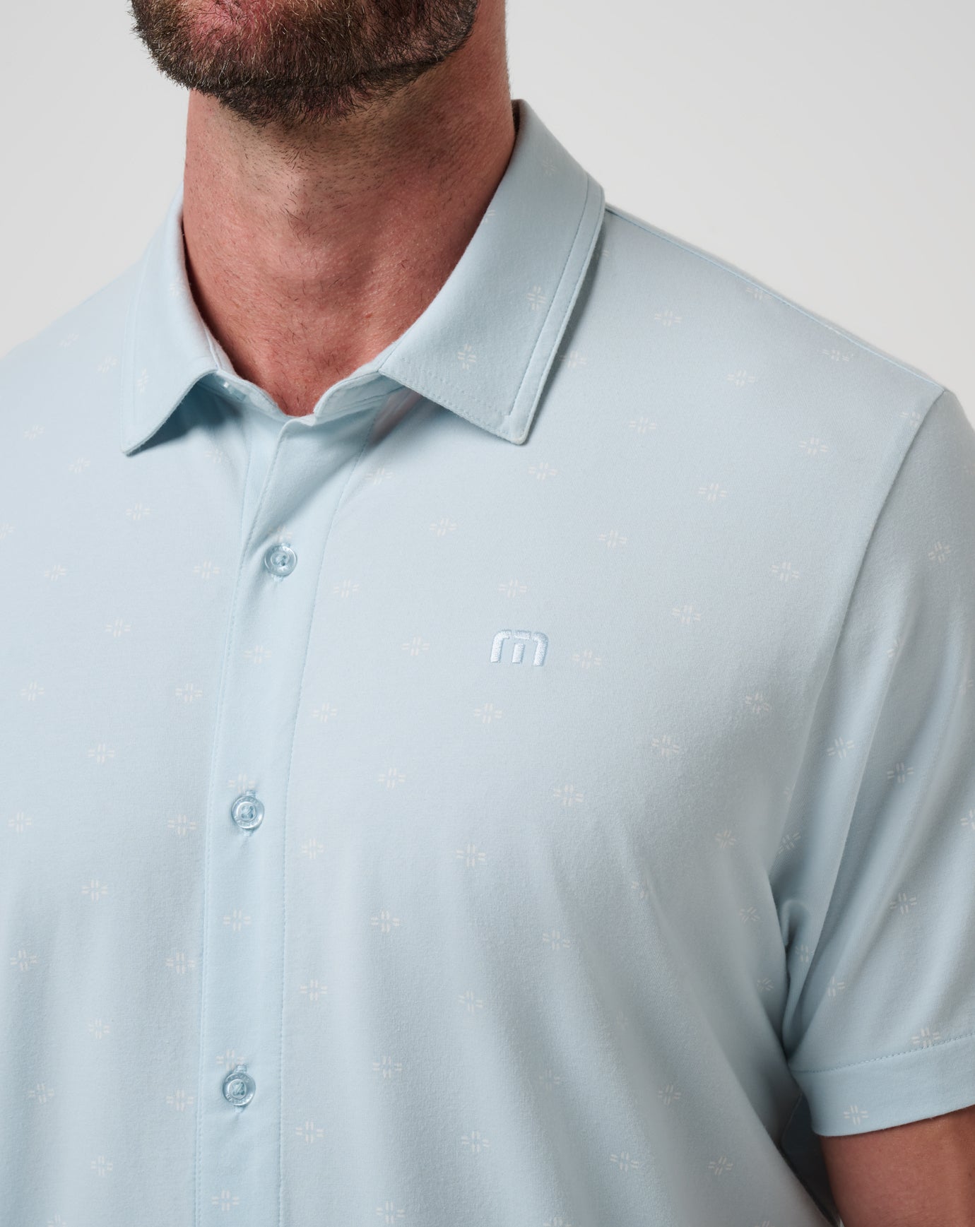 Travis Mathew Outlets Shore Of It Button-Up Men