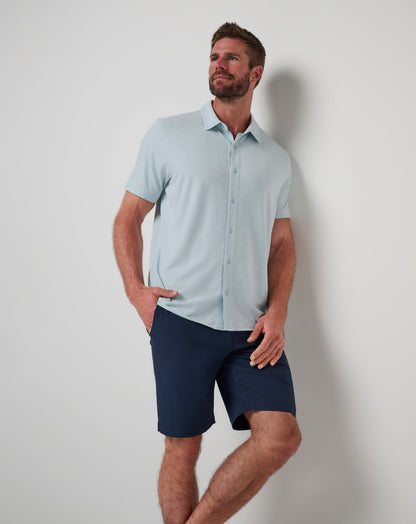 Travis Mathew Outlets Shore Of It Button-Up Men
