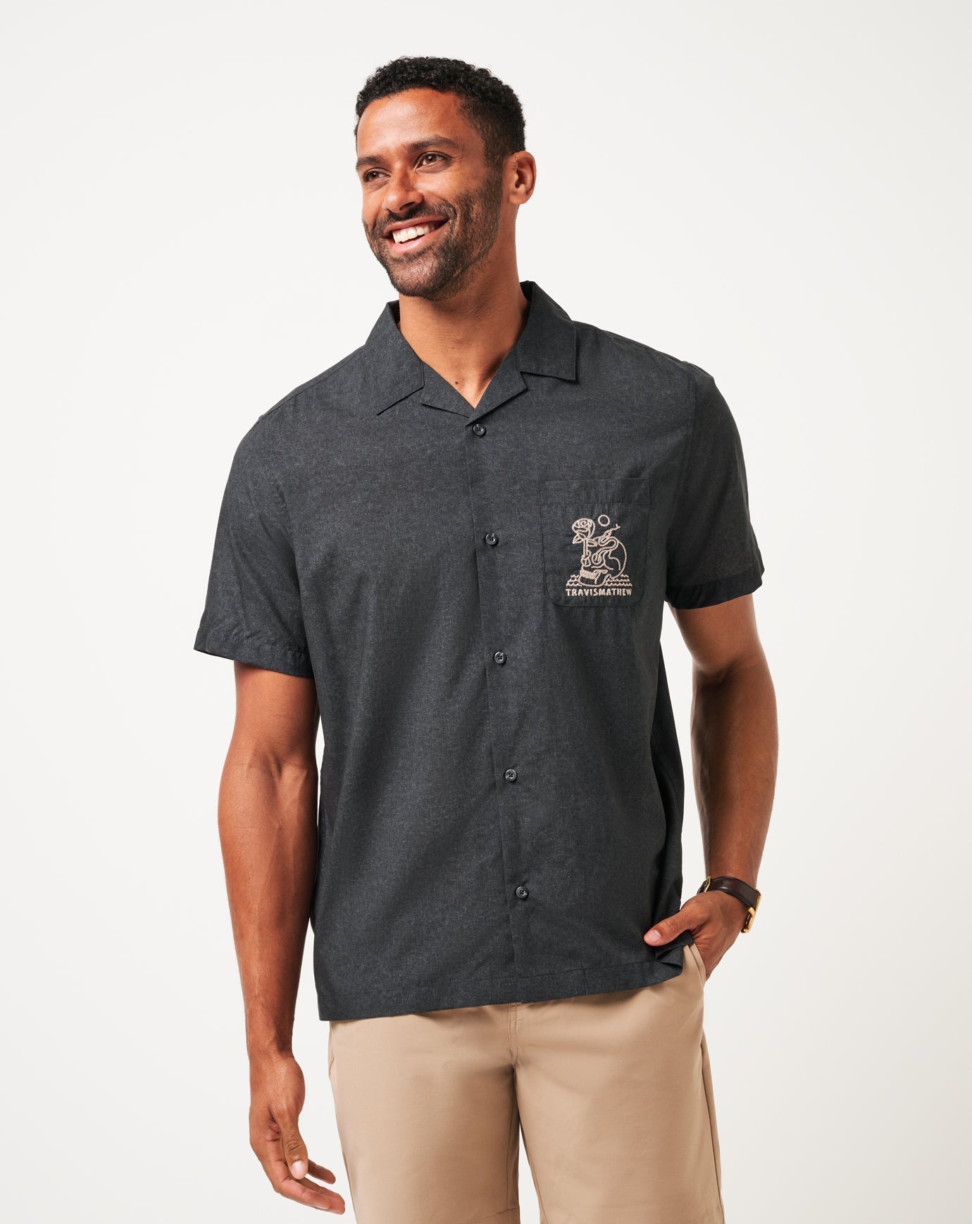Travis Mathew For Sale Lost Cave Button-Up Men