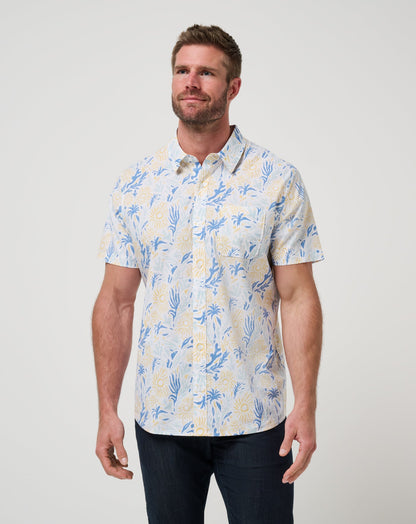 Travis Mathew US Souvenir City Button-Up Men
