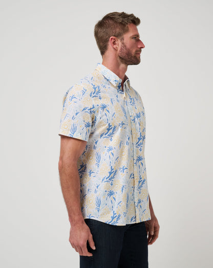 Travis Mathew US Souvenir City Button-Up Men