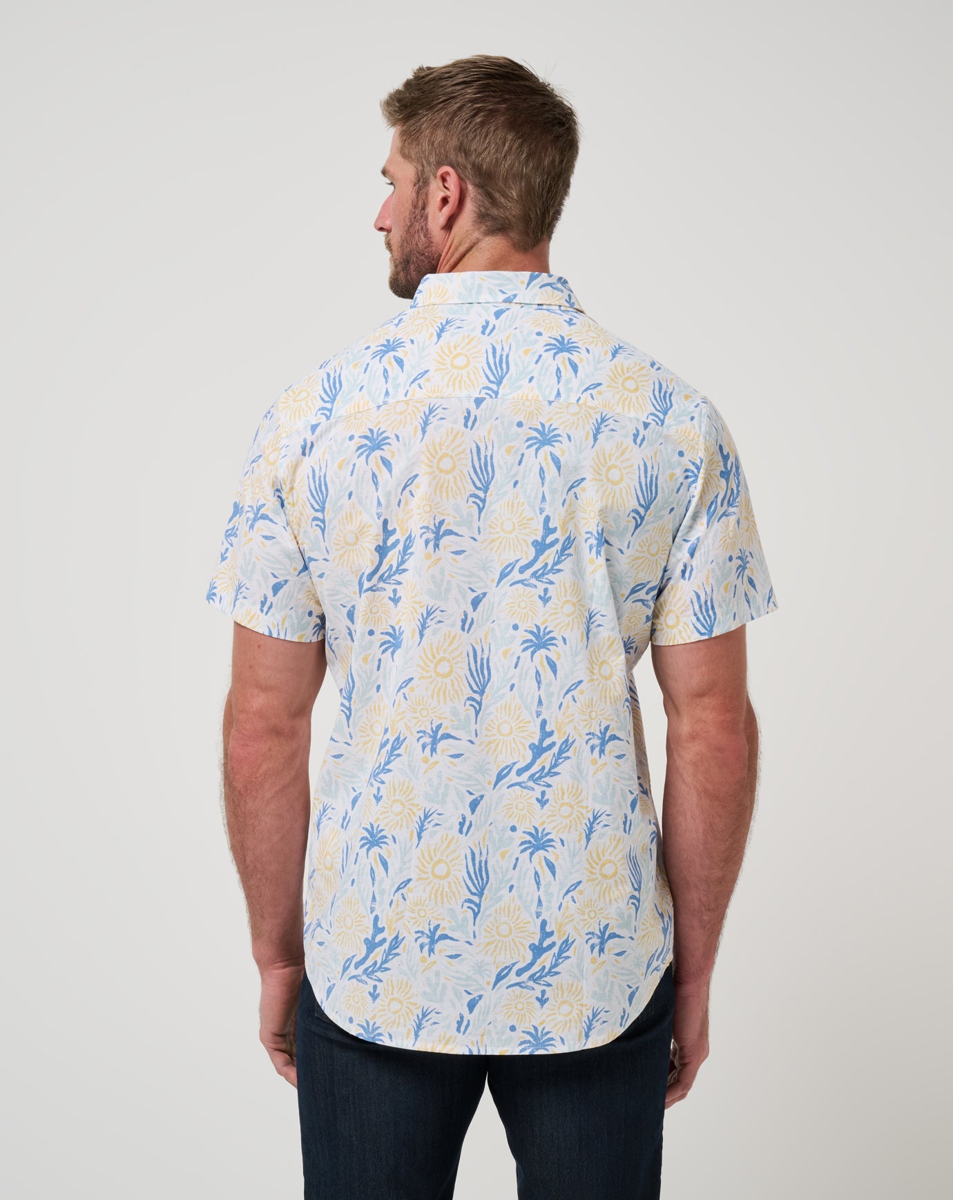 Travis Mathew US Souvenir City Button-Up Men