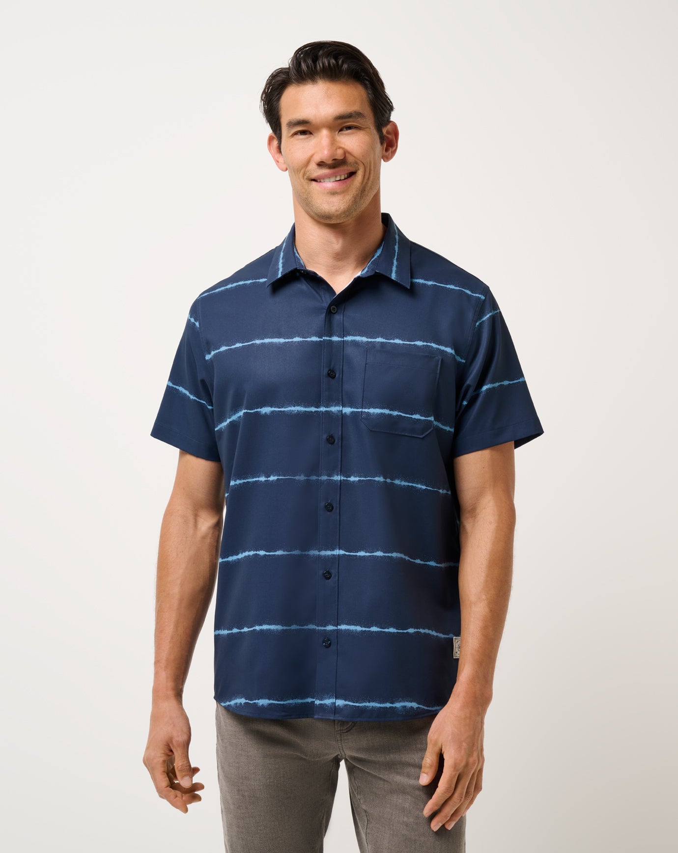 Travis Mathew Online Techwoven Sundaze Button-Up Men|New