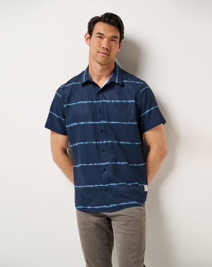 Travis Mathew Online Techwoven Sundaze Button-Up Men|New