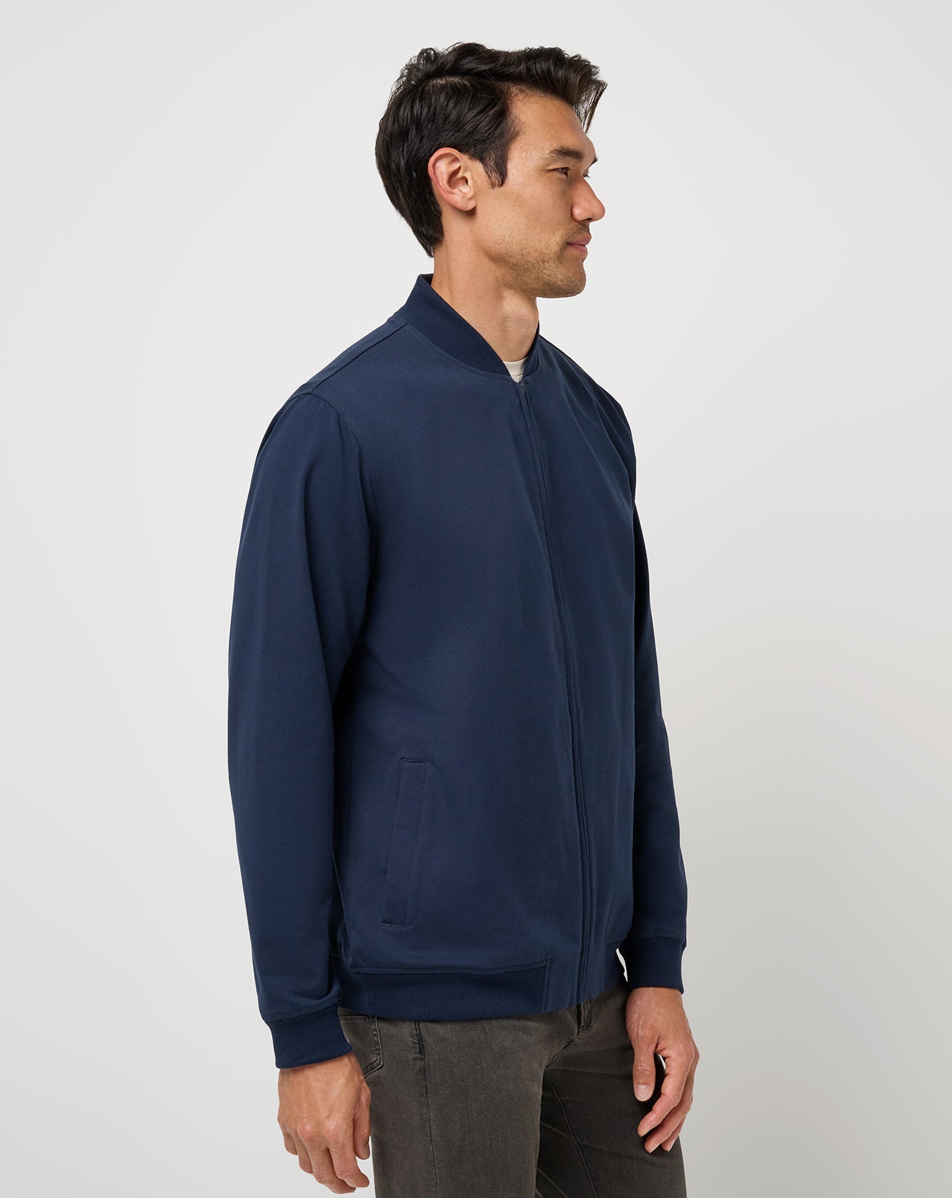 Travis Mathew For Sale Stretchknit Bomber Jacket Men