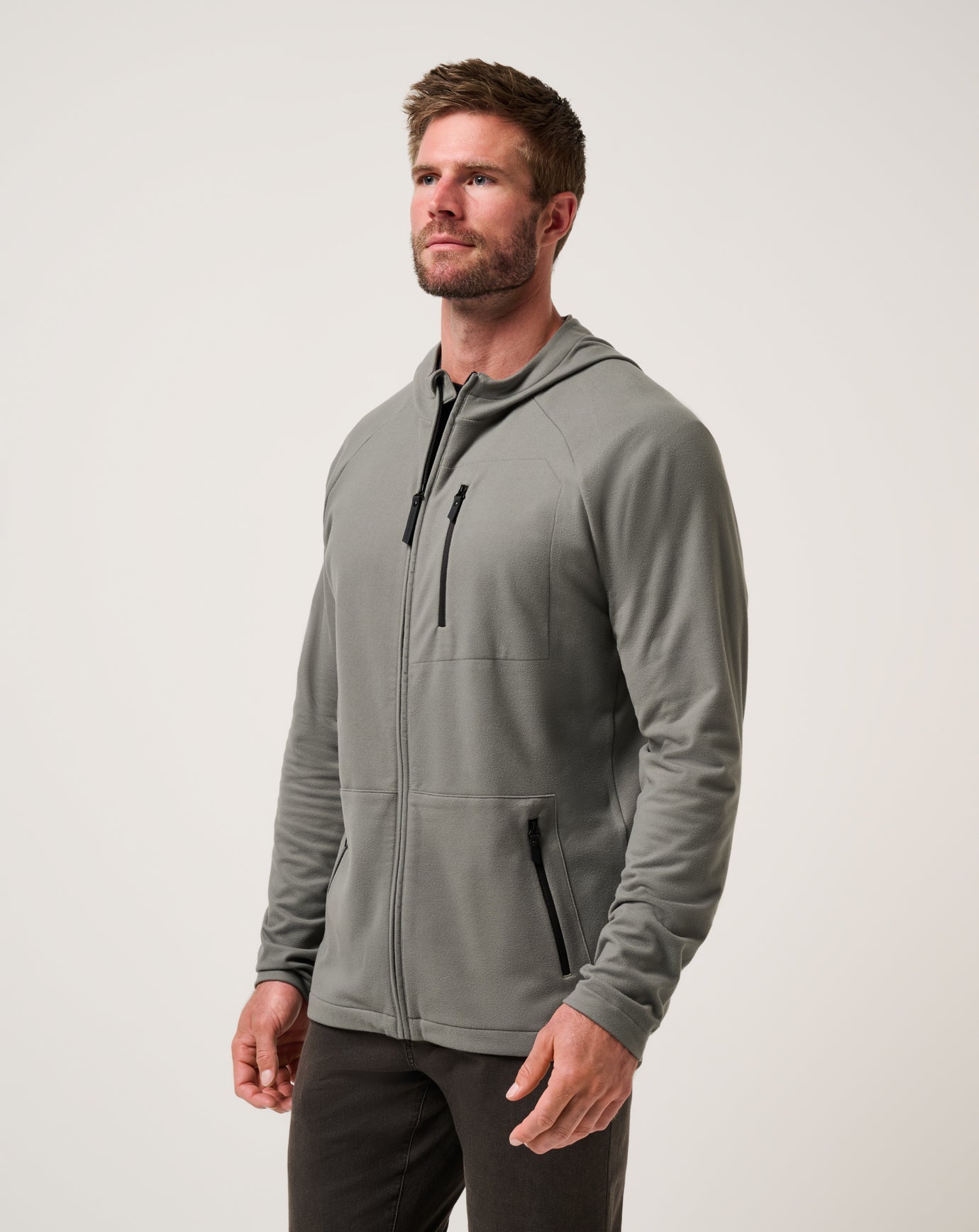 Travis Mathew Sale Quest Polar Full Zip Jacket Men