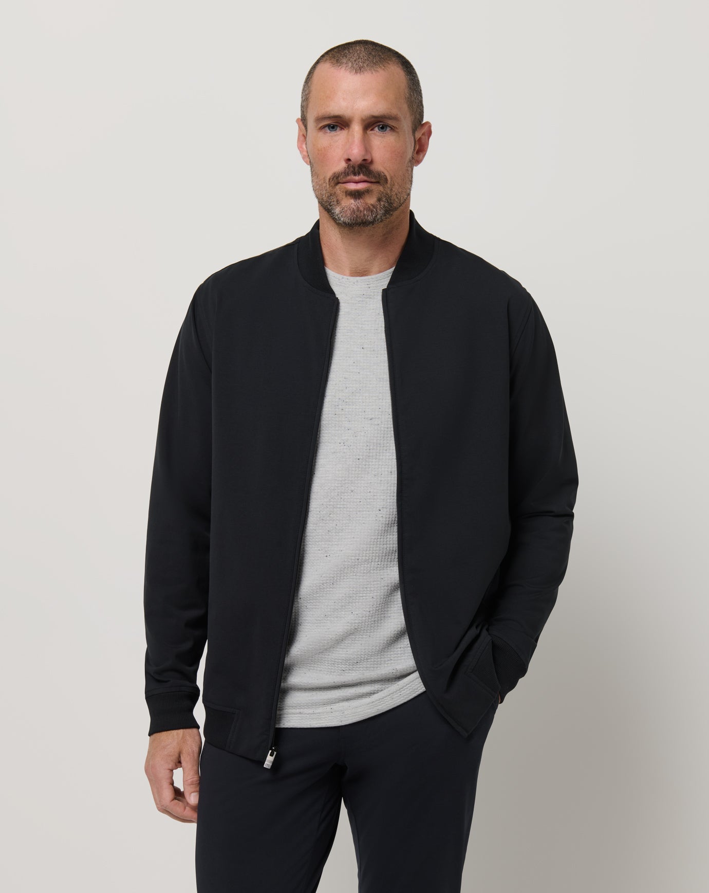 Travis Mathew For Sale Stretchknit Bomber Jacket Men