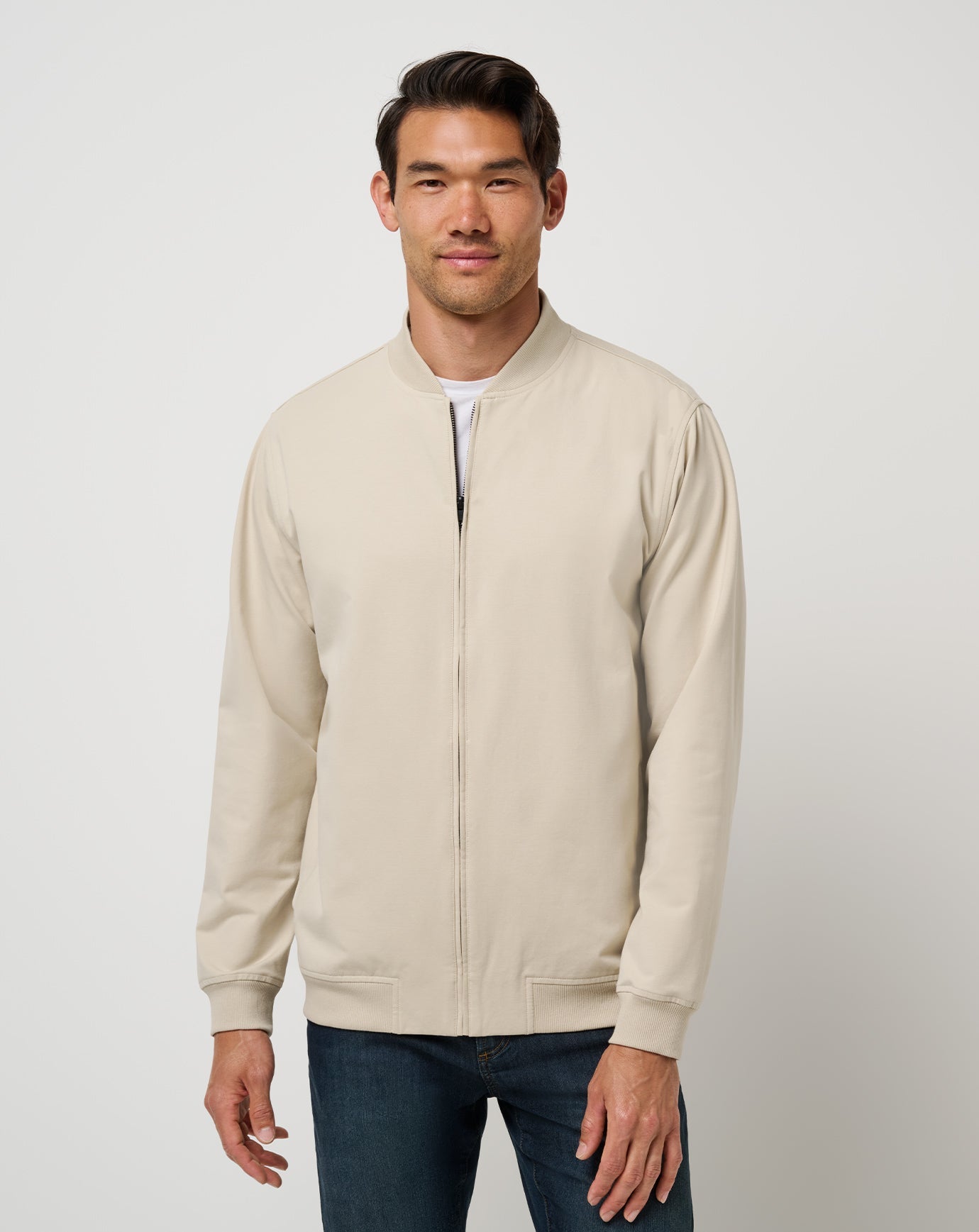Travis Mathew For Sale Stretchknit Bomber Jacket Men