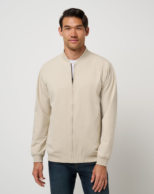 Travis Mathew For Sale Stretchknit Bomber Jacket Men