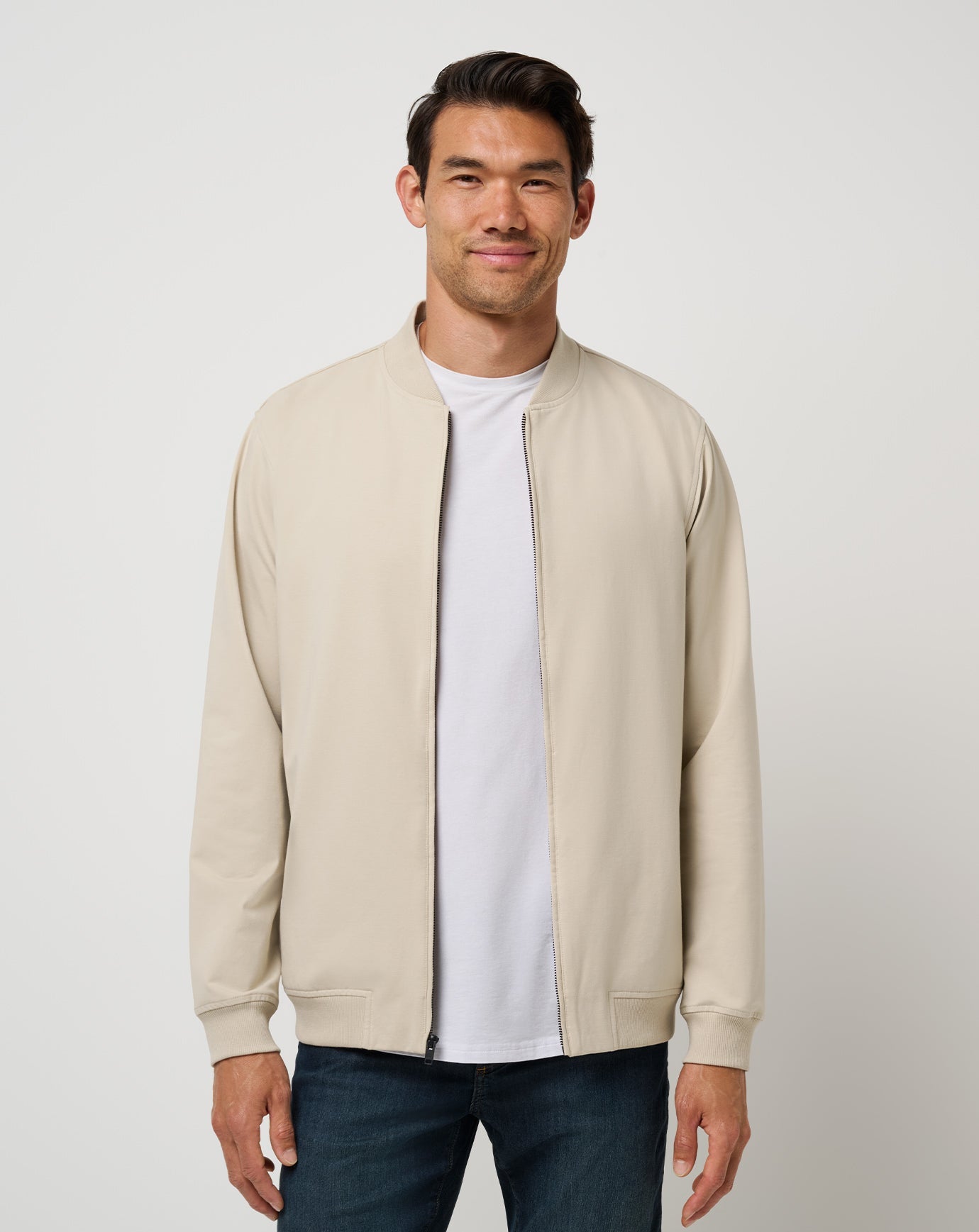 Travis Mathew For Sale Stretchknit Bomber Jacket Men