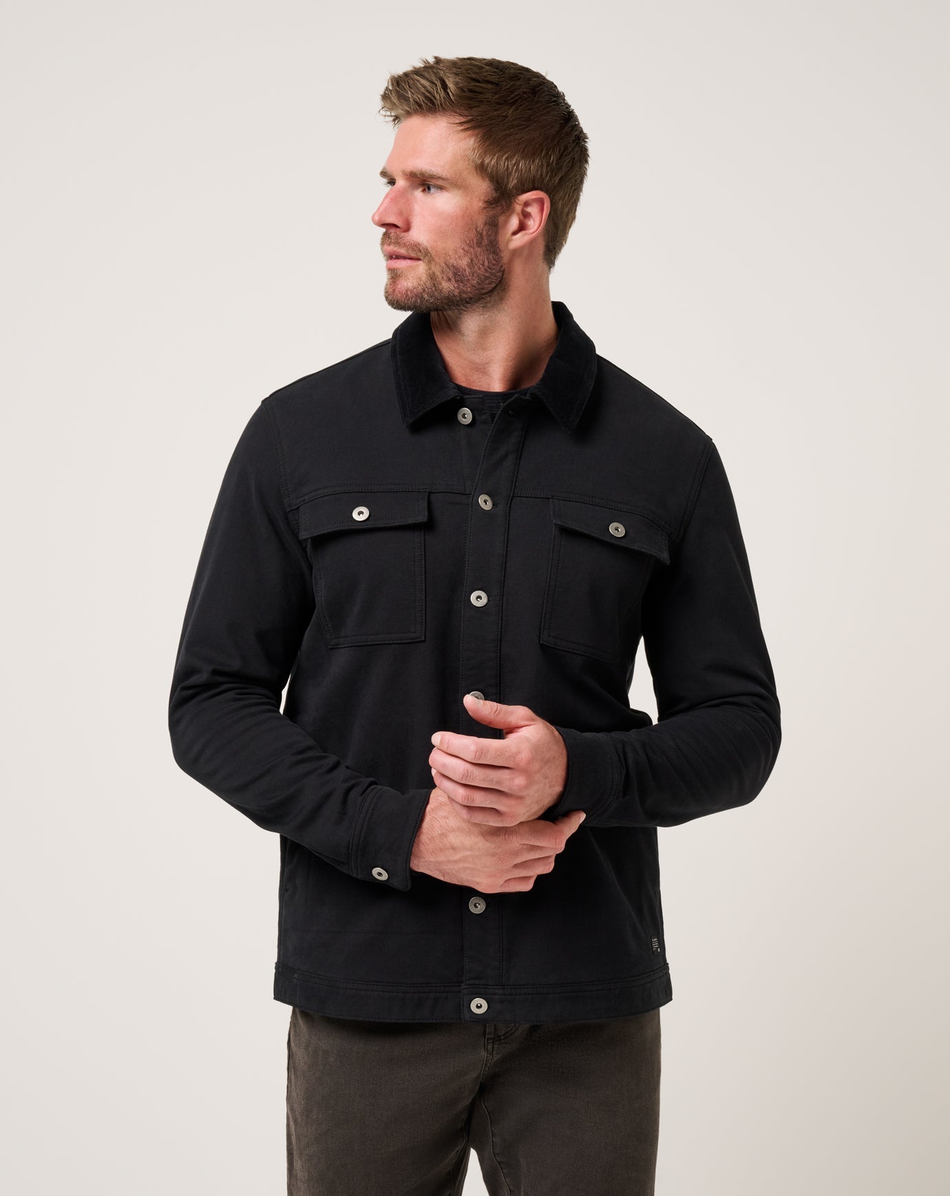 Travis Mathew Online Cloud Denim Cord Jacket Men