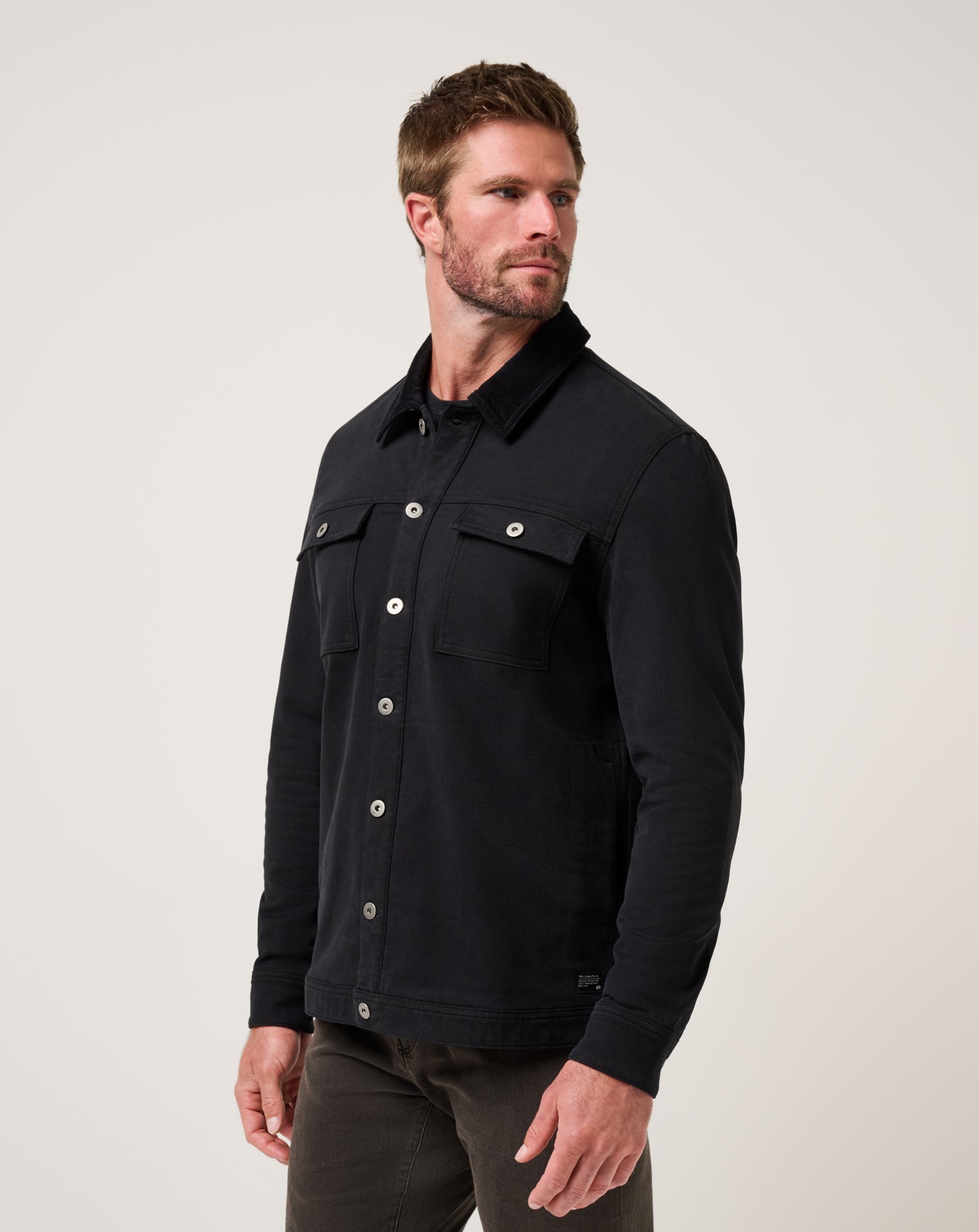 Travis Mathew Online Cloud Denim Cord Jacket Men