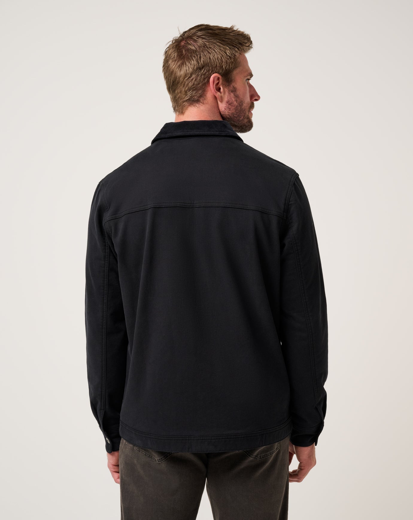 Travis Mathew Online Cloud Denim Cord Jacket Men