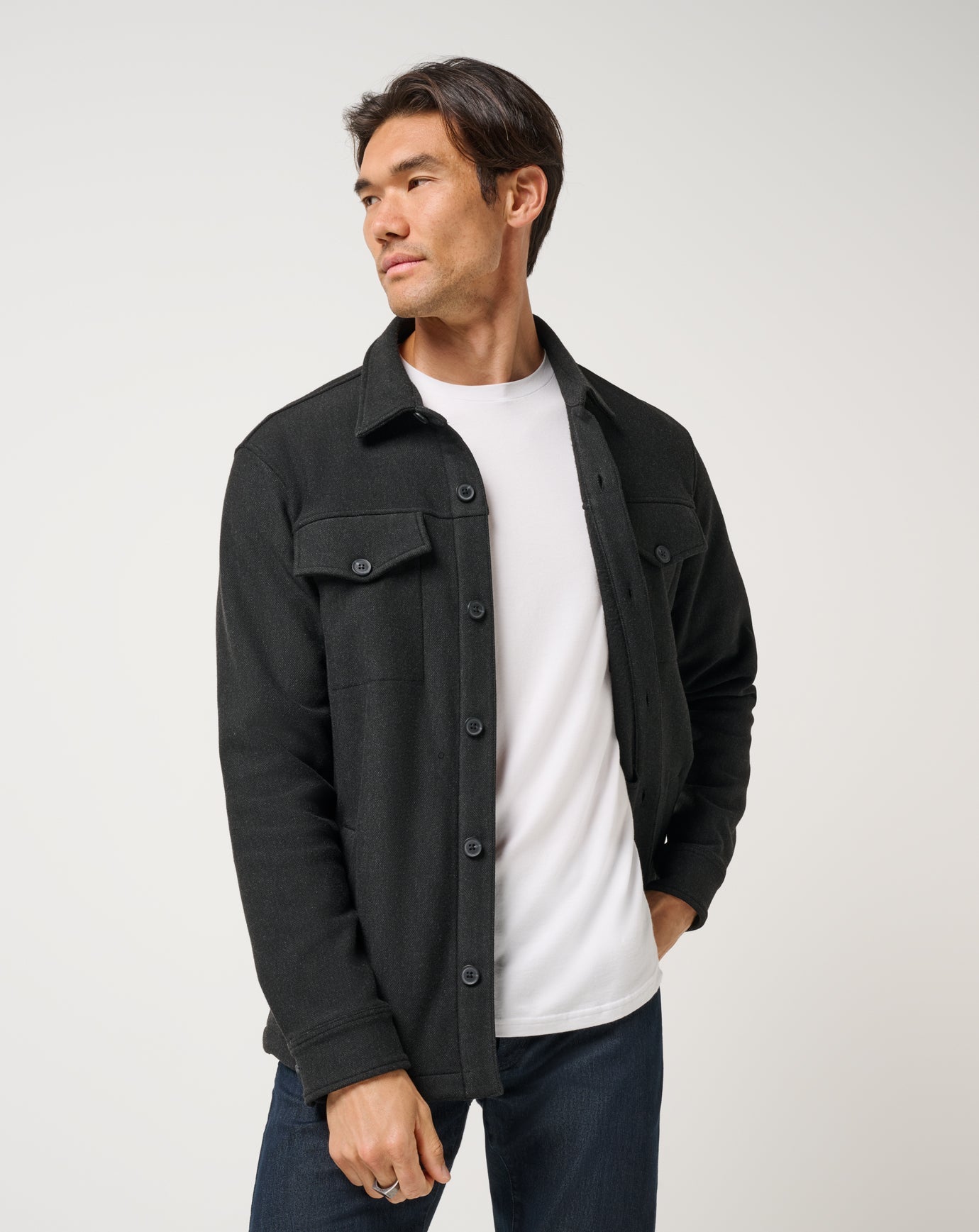 Travis Mathew Discount Are We There Yet Shirt Jacket Men