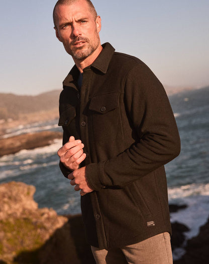 Travis Mathew Discount Are We There Yet Shirt Jacket Men