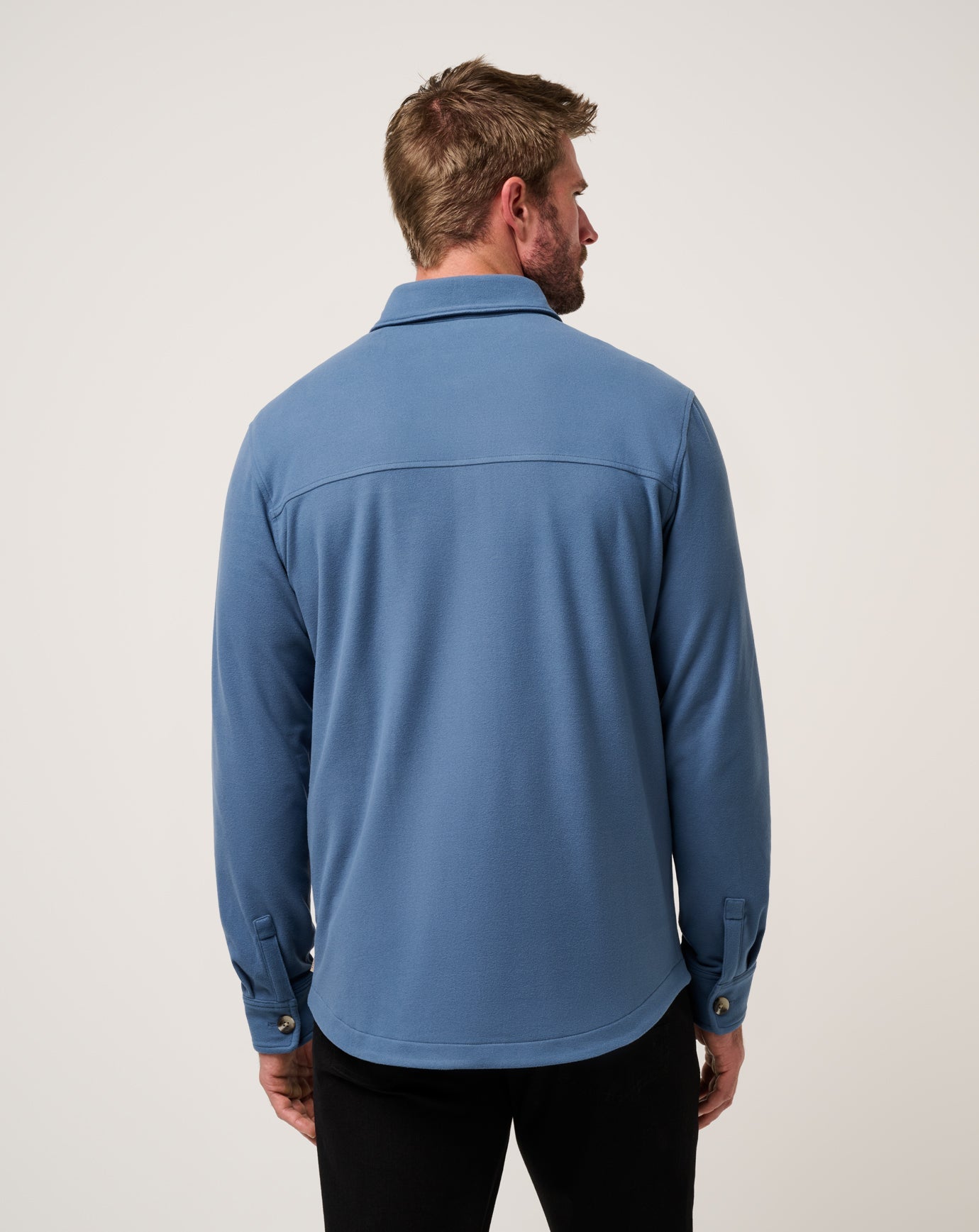 Travis Mathew Outlets Peak Fleece Shirt Jacket Men