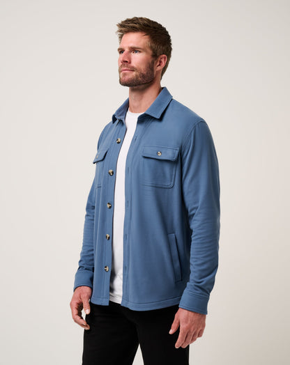Travis Mathew Outlets Peak Fleece Shirt Jacket Men