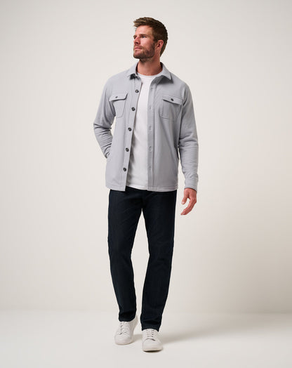 Travis Mathew Sale Peak Fleece Shirt Jacket Men