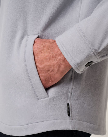 Travis Mathew Sale Peak Fleece Shirt Jacket Men