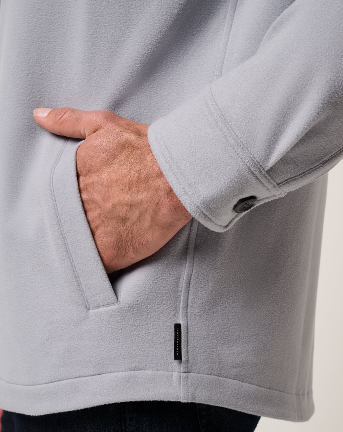 Travis Mathew Sale Peak Fleece Shirt Jacket Men