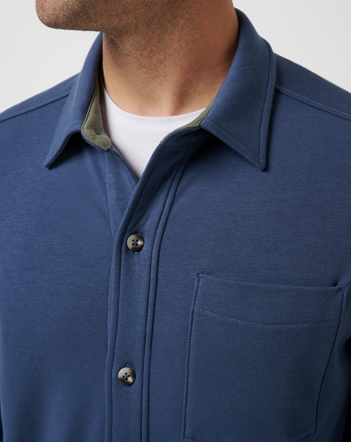 Travis Mathew Discount Cloud Shirt Jacket Men