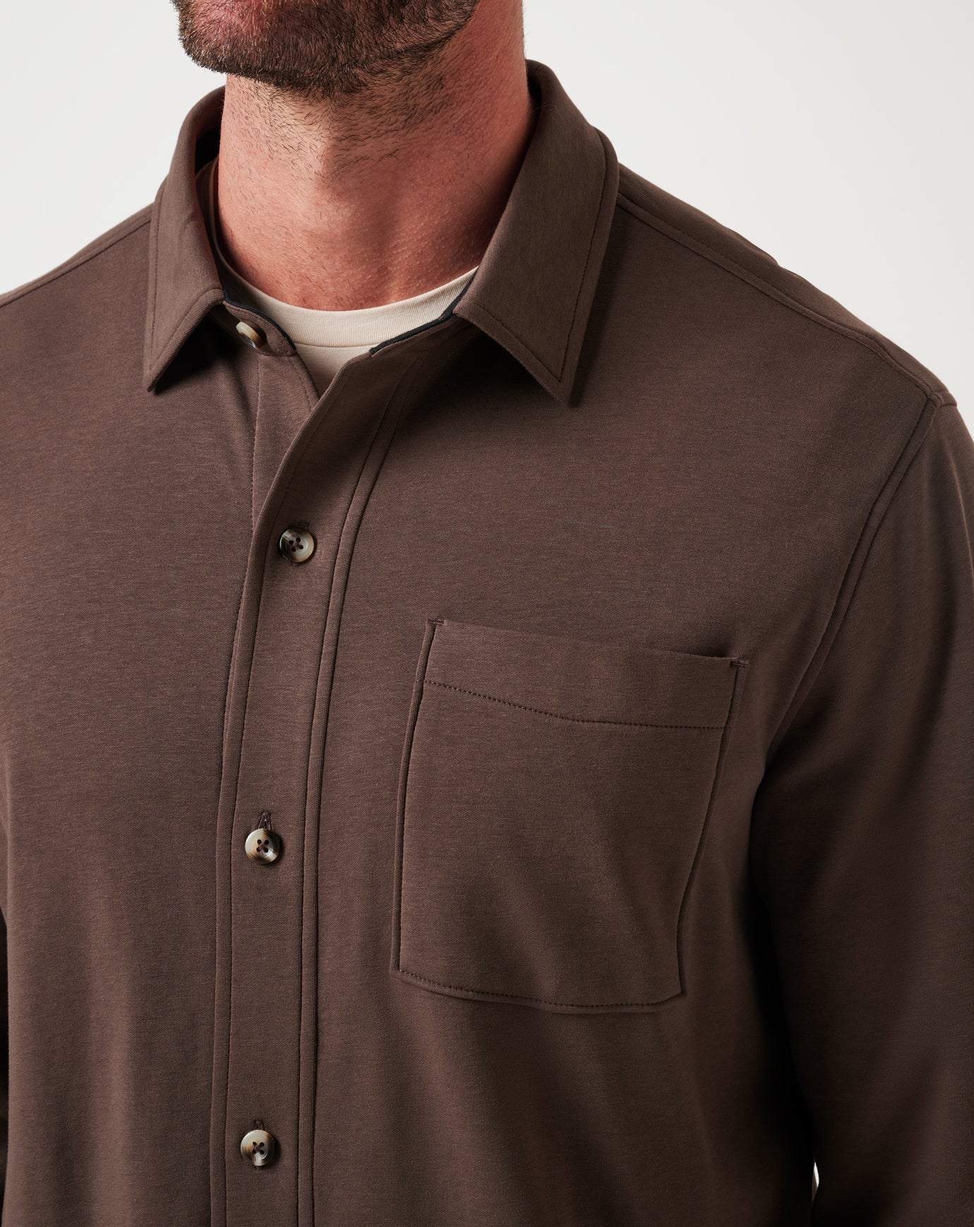 Travis Mathew For Sale Cloud Shirt Jacket Men