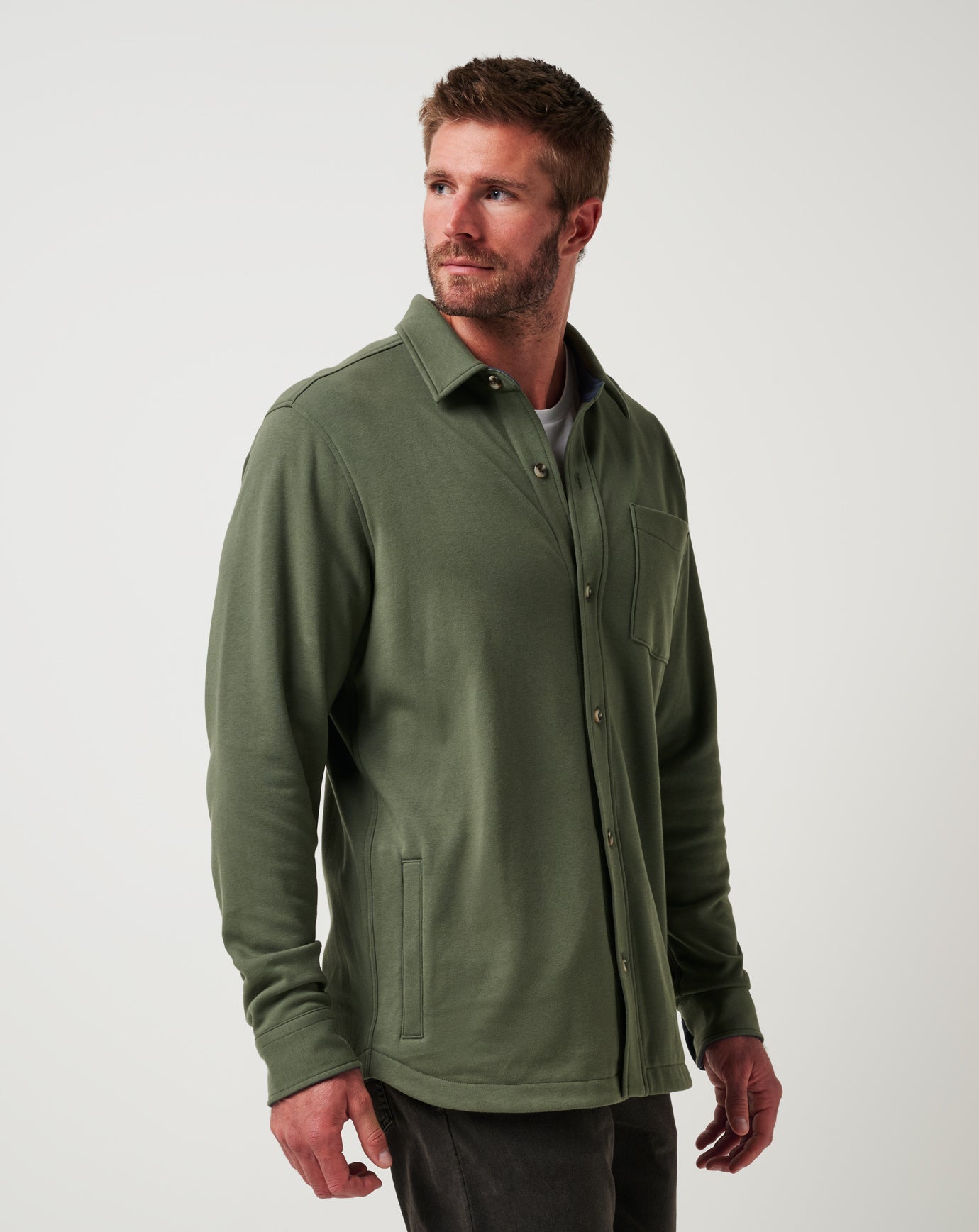 Travis Mathew Online Cloud Shirt Jacket Men