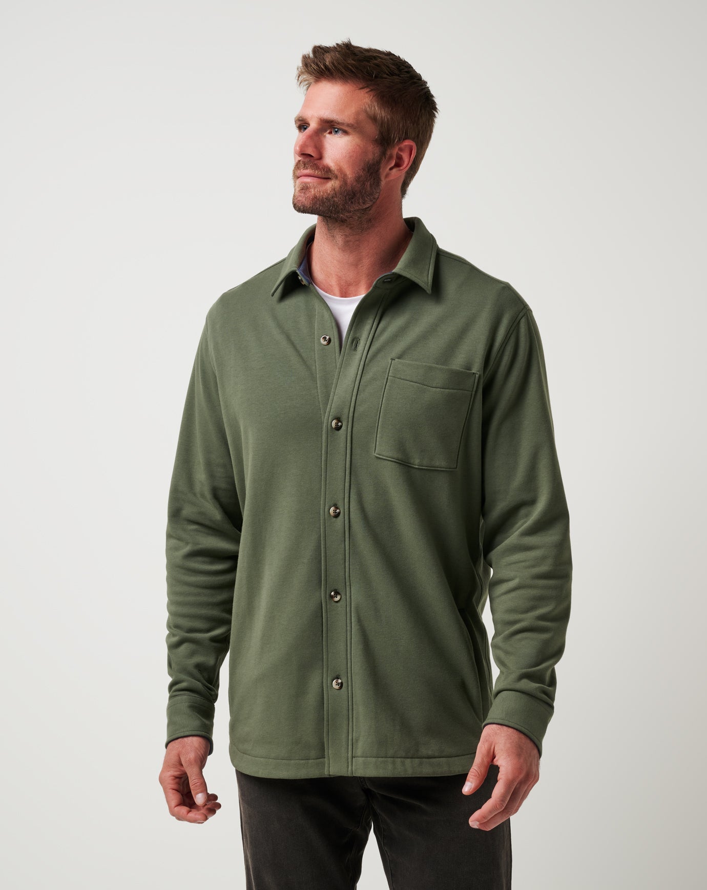 Travis Mathew Online Cloud Shirt Jacket Men