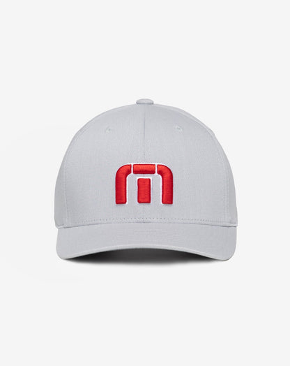 Travis Mathew Discount Red White Iconic Snapback Hat Men|Accessories