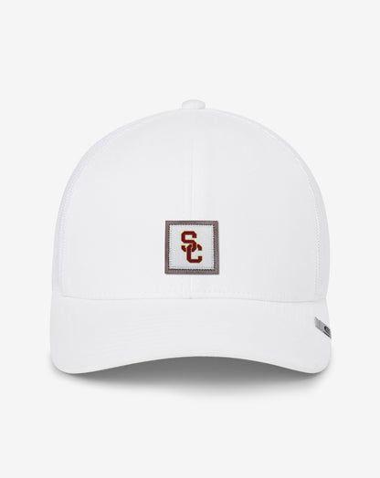 Travis Mathew Sale USC Leather Patch Snapback Hat Men|Accessories|Game Day|New