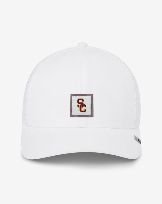 Travis Mathew Sale USC Leather Patch Snapback Hat Men|Accessories|Game Day|New