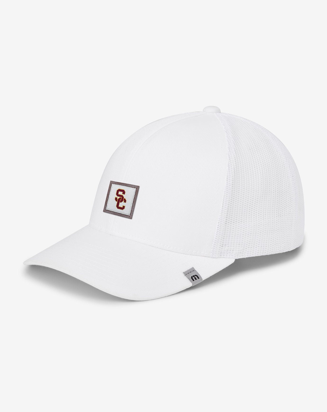 Travis Mathew Sale USC Leather Patch Snapback Hat Men|Accessories|Game Day|New