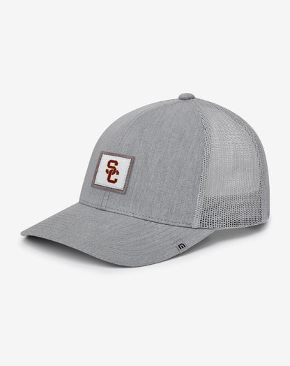 Travis Mathew Discount USC Leather Patch Snapback Hat Men|Accessories|Game Day|New