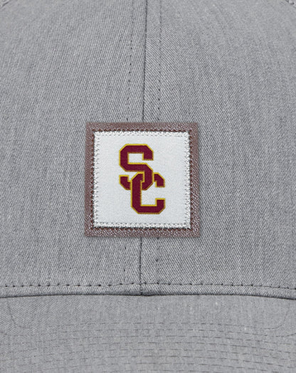 Travis Mathew Discount USC Leather Patch Snapback Hat Men|Accessories|Game Day|New