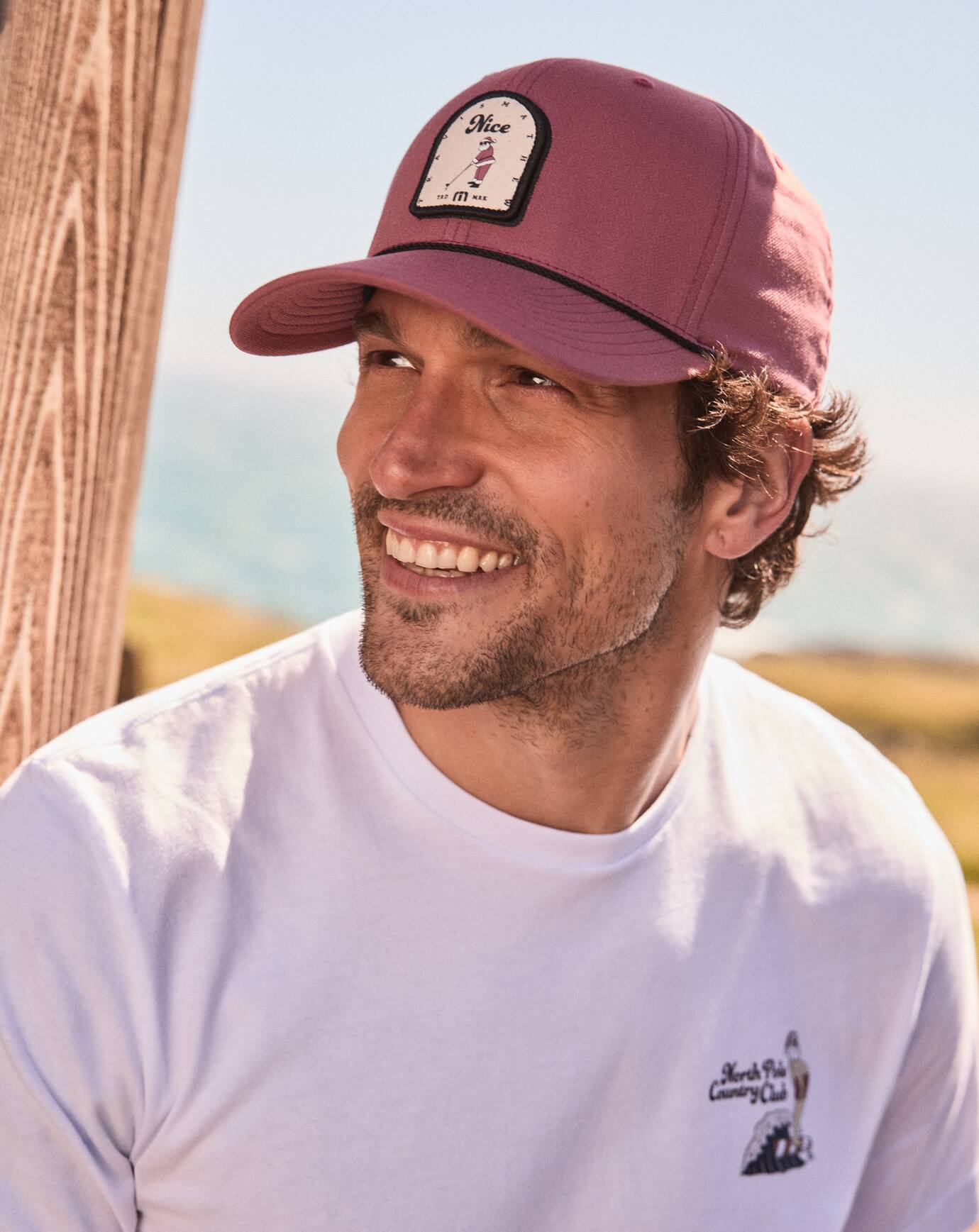 Travis Mathew US Claus A Scene Snapback Hat Men|Accessories
