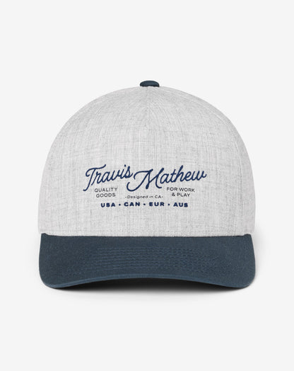 Travis Mathew Sale Perfect Plan Snapback Hat Men|Accessories