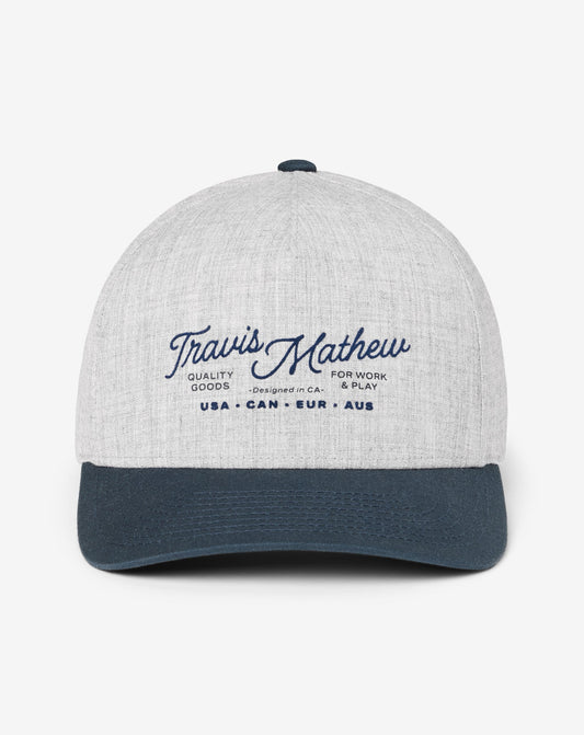 Travis Mathew Sale Perfect Plan Snapback Hat Men|Accessories