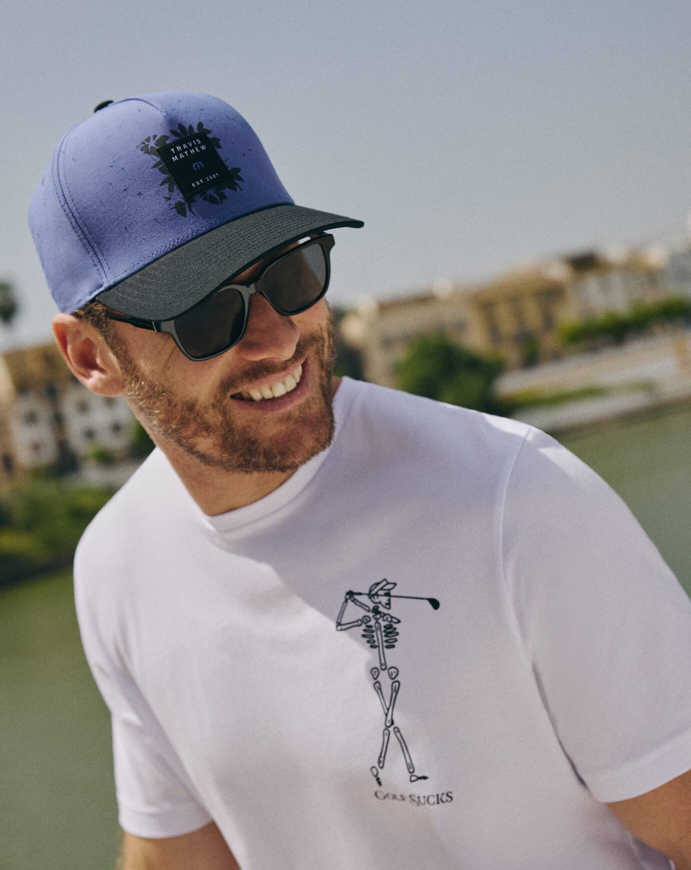 Travis Mathew Online Crystal Waters Snapback Hat Men|Accessories