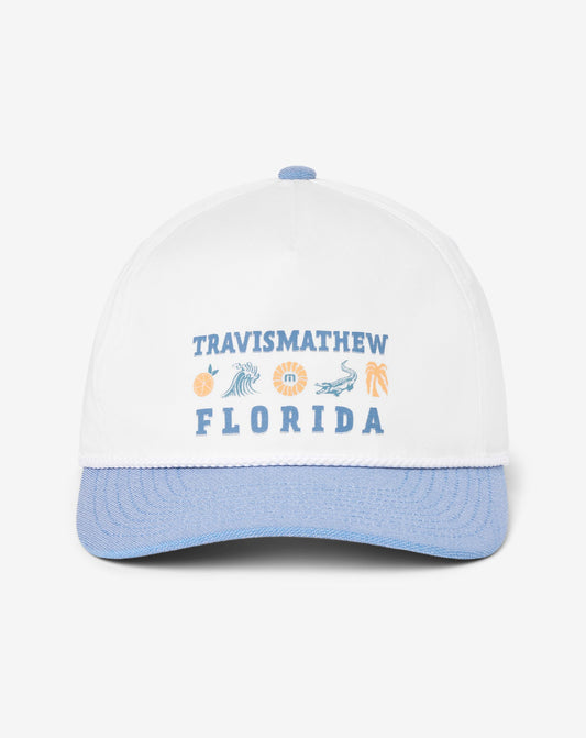 Travis Mathew US Bring The Sunscreen Snapback Hat Men|Accessories