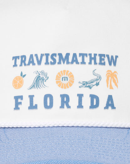 Travis Mathew US Bring The Sunscreen Snapback Hat Men|Accessories
