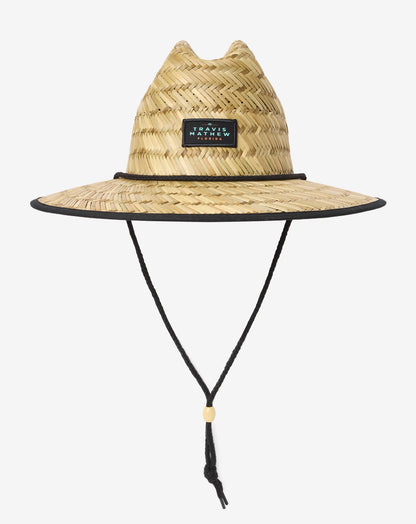 Travis Mathew Discount Key Lime Dream Straw Hat Men