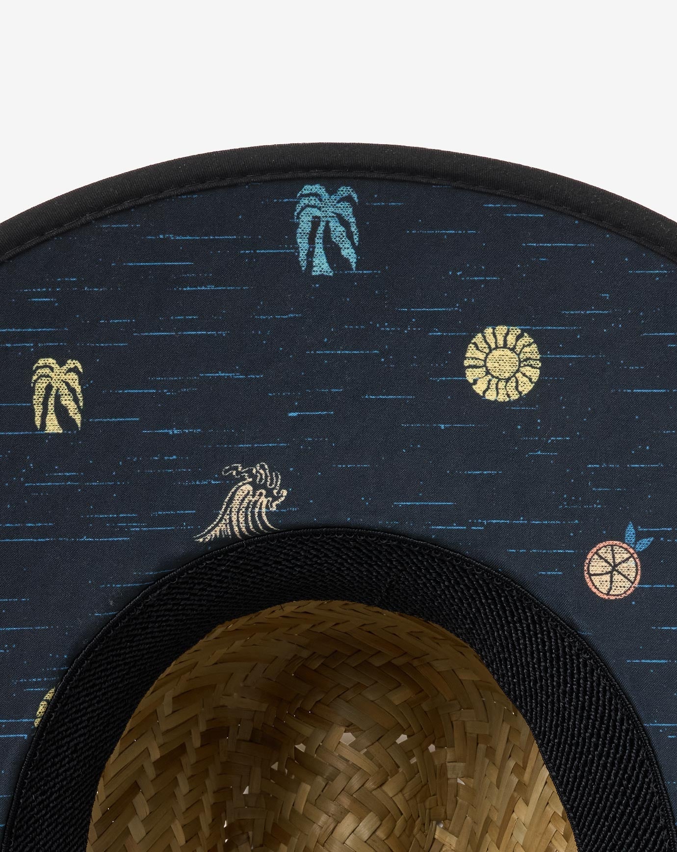 Travis Mathew Discount Key Lime Dream Straw Hat Men