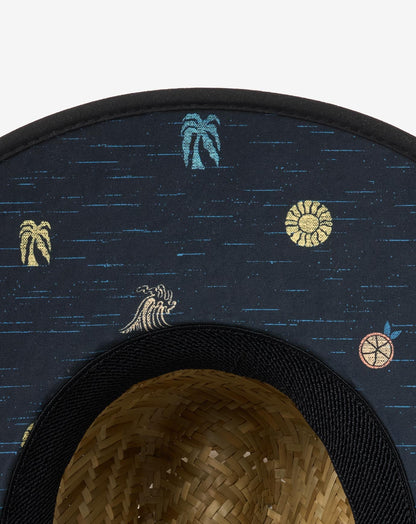 Travis Mathew Discount Key Lime Dream Straw Hat Men