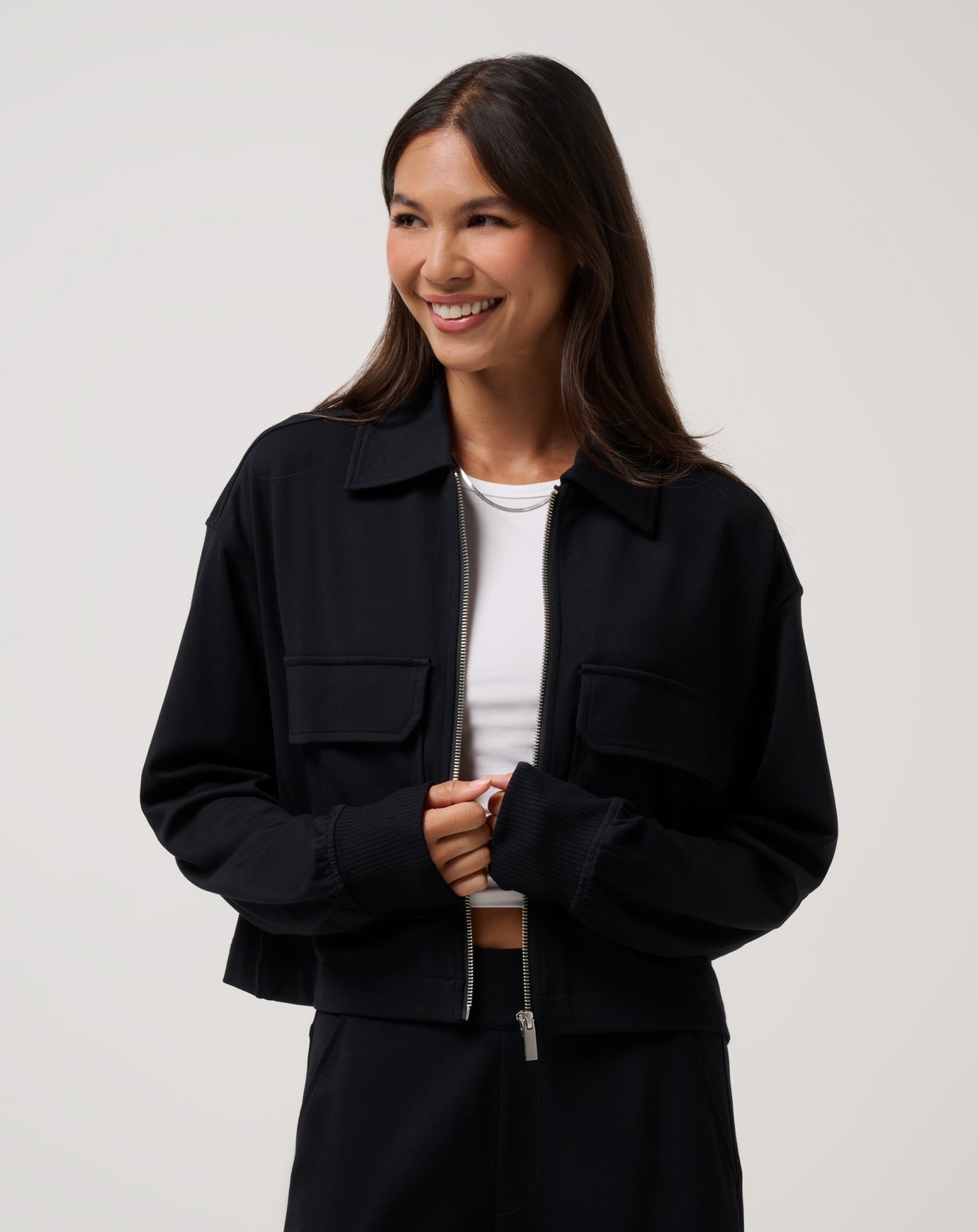 Travis Mathew Online Friday Doubleknit Utility Jacket Women