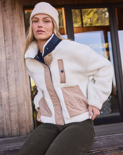 Travis Mathew For Sale Artful Sherpa Jacket Women