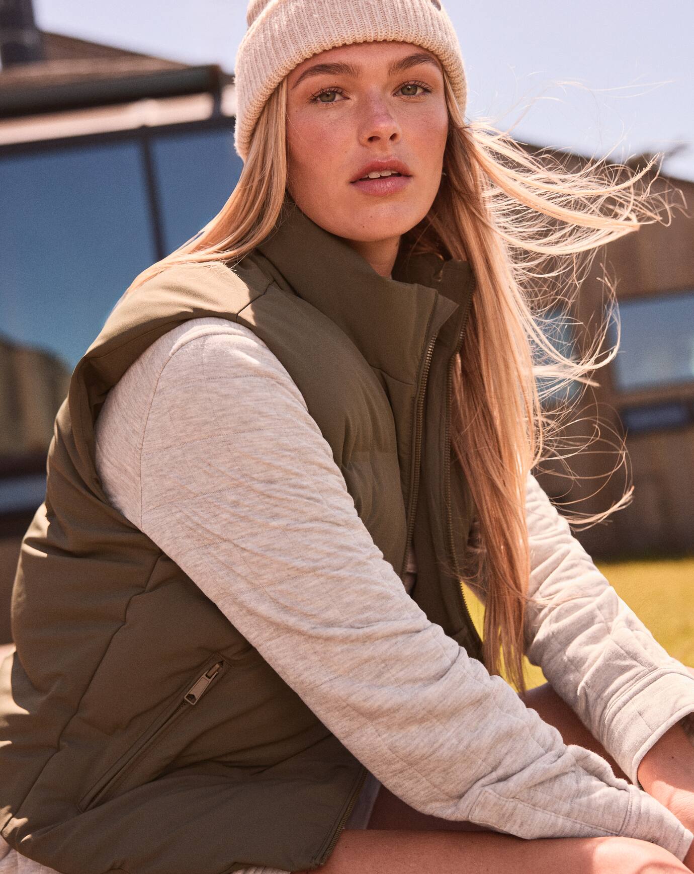 Travis Mathew Sale Moontide Bonded Puffer Vest Women