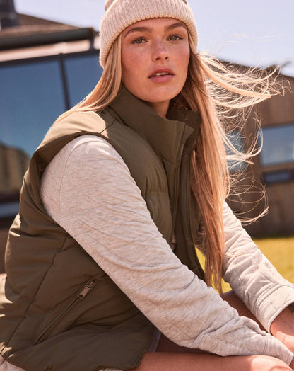 Travis Mathew Sale Moontide Bonded Puffer Vest Women