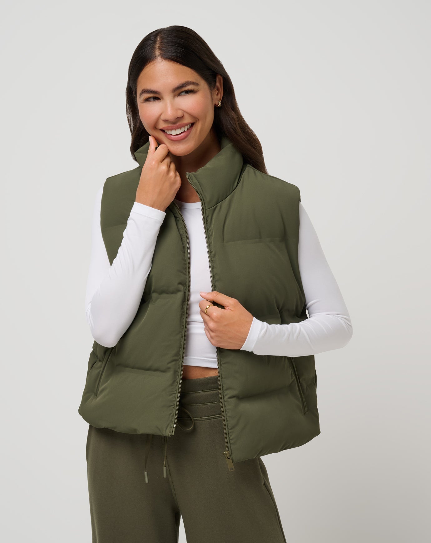 Travis Mathew Sale Moontide Bonded Puffer Vest Women