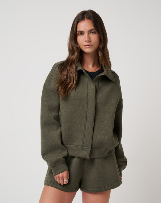 Travis Mathew Discount Cloudscape Button Down Women