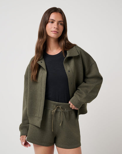 Travis Mathew Discount Cloudscape Button Down Women